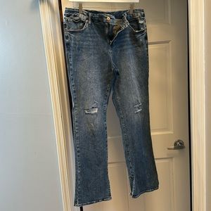 Express Midrise Skyscraper Jeans